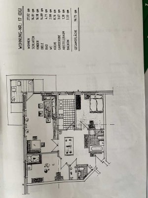 Helle 3-Zimmer Wohnung mit Balkon im 2. OG in Kiel-Hasseldieksdamm