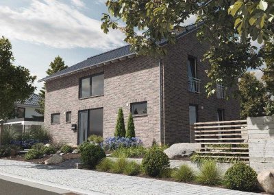 INKLUSIVE GRUNDSTÜCK: Zeitlose Eleganz im modernen Town & Country Landhaus in Mühlhausen
