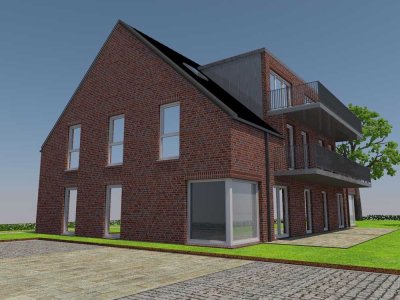 4-Zimmer KFW40 QNG Neubau- Obergeschosswohnung in Ofenerdiek Oldenburg