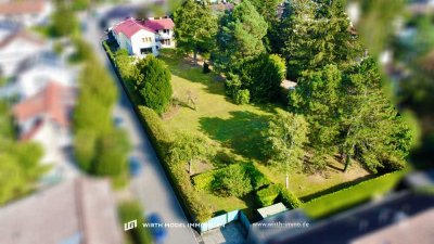 Repräsentatives Einfamilienhaus auf parkähnlichem Grundstück mit 2.926 m² in exponierter Wohnlage