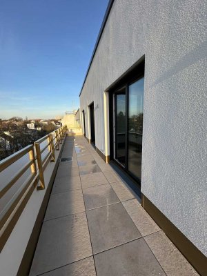 Penthouse über Darmstadt ideal für 2er WG Erstbezug komplett möbliert