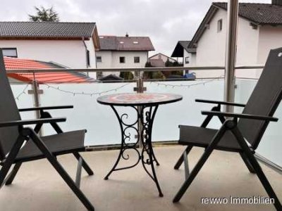 Moderne 3-Zimmer-Wohnung mit Galerie und Balkon in Burgkirchen-Holzen