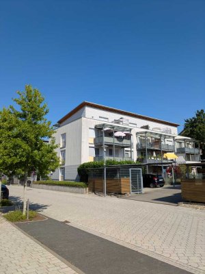 Stilvolle, gepflegte 1,5-Zimmer-Penthouse-Wohnung mit Einbauküche in Bruchsal