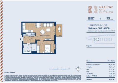 Modern 2-Room New-Build Apartment in Schöneberg – First Occupancy