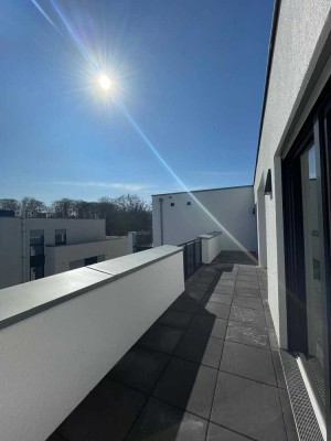 **NEUBAUERSTBEZUG** Penthouse in zentraler Lage von Lingen