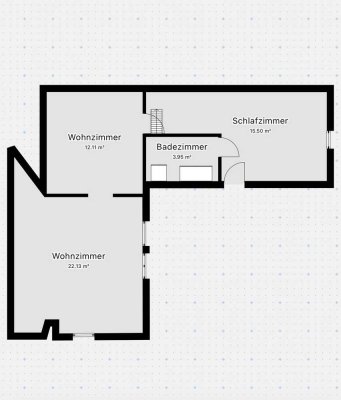 2,5-Zimmer Wohnung in Frankfurt-Heddernheim