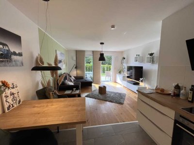 2 Zimmer Wohnung mit Garten am Werdersee