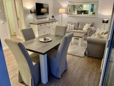 2-Zimmer / ca. 55 qm / möblierte Wohnung / Hamburg / Terrasse & Garten - ab 01. Juli !!!