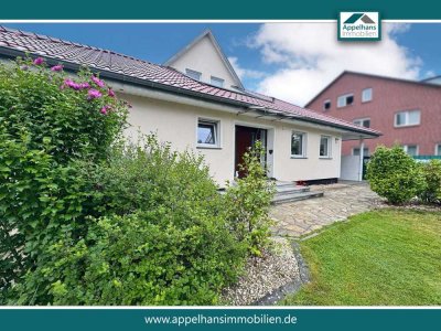 Gepflegte, moderne Immobilie mit Garten und Ausbaupotenzial