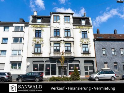 Zwei Wohnungen plus leerstehendes Ladenlokal in guter Lage