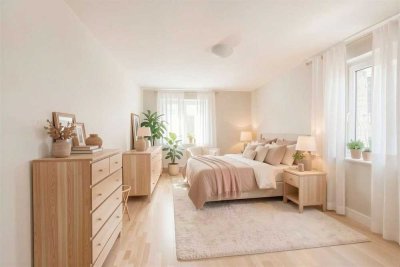 Perfekte Raumaufteilung trifft Wohnkomfort - 3-Zimmerwohnung mit Balkon