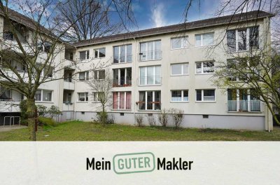 Schwachhausen: helle Zwei-Zimmer-Eigentumswohnung mit tageslicht Bad & französischem Süd-West-Balkon