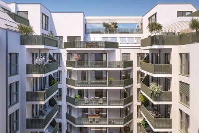 Moderne Familien-Wohnung - 4 Zimmer und 2 Balkone - mit KÜCHE und MIELE Geräte in Schönbrunn-Nähe - zu kaufen in 1120 Wien
