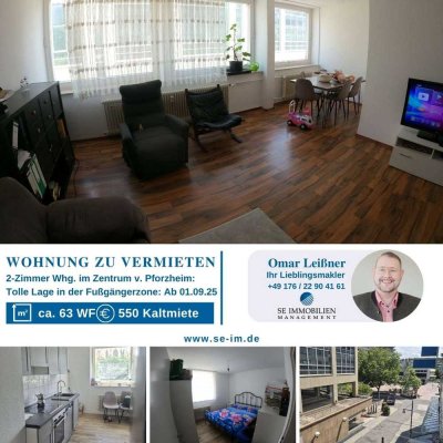 ***Wohnen in der Fußgängerzone*** 2 Zimmer, kl. Aufzug, 2. Etage!!
