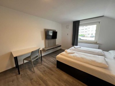 Sanierte, möblierte 1-Zimmer-Wohnung