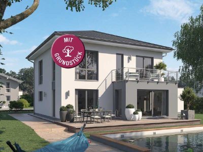 Zuhause ist dort, wo sich das Herz Zuhause fühlt! Stadtvilla bauen (inkl. Grundstück)