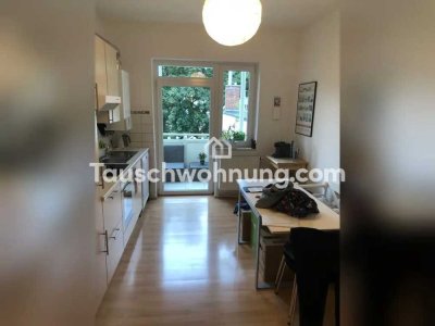 Tauschwohnung: Altbauwohnung mit Balkon - 150m zum Maschsee