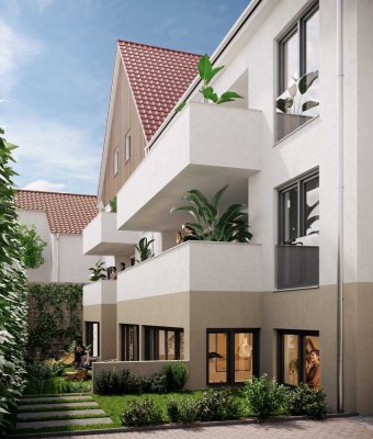 4-Zimmer-Neubauwohnung auf zwei Etagen im Schlosscarée