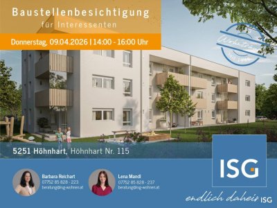 Neubau in Mietkauf - Top 10 im 1. OG mit 2 Zimmer inkl. Carport