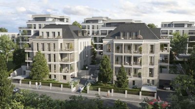 Luxus 3-Zi Neubau Erstbezug | zentraler Ruhepol | Süd-West Balkon + Fernblick | großer TG-Stellplatz