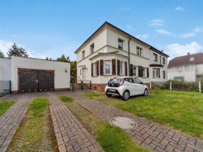 Taucha - schöne Doppelhaushälfte mit herrlich großem, begrünten Grundstück
