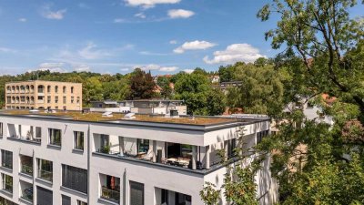 Wohnen im Mühlenviertel - 
Außergewöhnliche Penthousewohnung in Ravensburg-Stadtlage