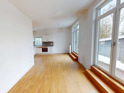 Moderne 2-Zimmer-Wohnung mit moderner EBK und großem BALKON