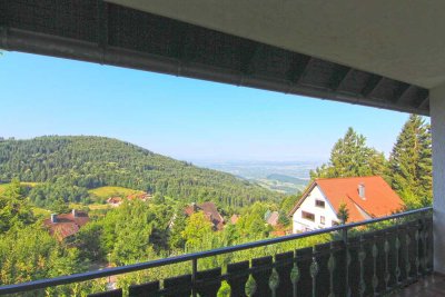 Charmante möblierte Wohnung mit Panorama-Aussicht in Sasbachwalden