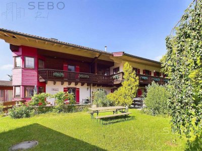 Ausbaufähig - Charmante Gartenwohnung in ruhiger Bestlage in Aschau im Chiemgau