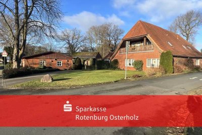 Ein Zuhause voller Möglichkeiten– zwei Wohneinheiten und großer Garage
