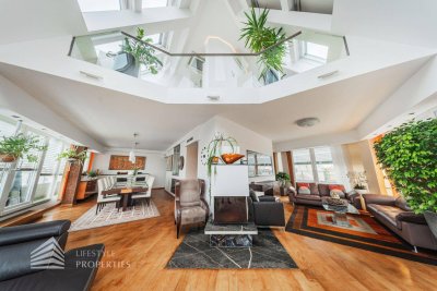 Luxuriöses Maisonette-Penthouse mit Privatgarage &amp; hochwertiger Vollausstattung, Nähe Augarten