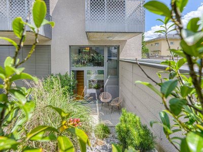 Charmante 2-Zimmer-Maisonettewohnung mit Garten und Terrassen