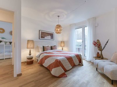 Großzügige 4-Zimmer-Gartenwohnung mit großem Garten und zwei Bädern