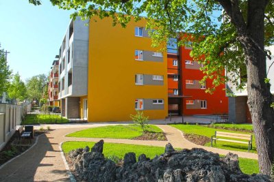 Barrierearme 1-Raum-Wohnung mit bodengleicher Dusche im Stadtzentrum