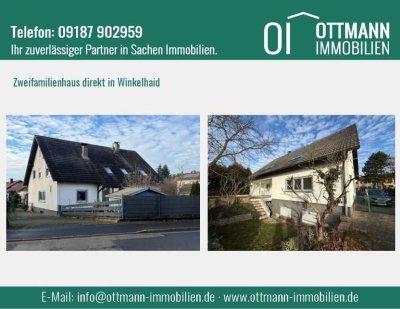 Großzügiges Zweifamilienhaus in Winkelhaid