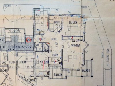 Zentral gelegene Wohnung in ruhiger Lage
