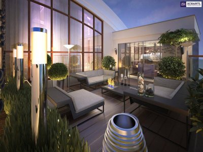 Gigantisch großes Penthouse mit einer SO-Terrasse und einem W-Balkon in einer ruhigen Sackstraße in 8041 Graz - Projektübergabe SOMMER 2027! PROVISIONSFREI!