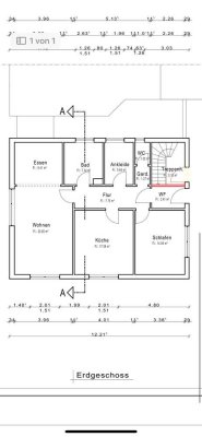 Sanierte Wohnung mit Zwei Zimmern und Einbauküche in Quakenbrück