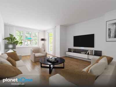 Exklusives Wohnen zwischen Schloss Schönbrunn und Hietzing: Maisonettewohnung mit Loggia