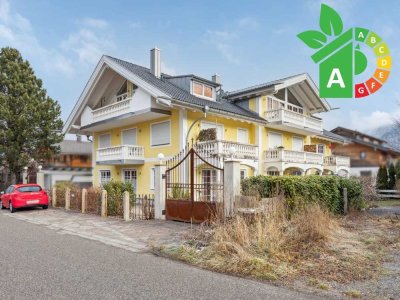 Einzigartige Dachgeschoss-Wohnung  in Aschau mit traumhaftem Blick auf die Kampenwand
