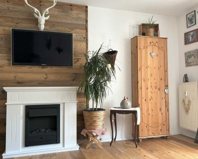 Attraktive 3 Zimmer Gartenwohnungohnung in den Ammergauer Alpen mit Bergblick