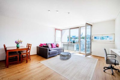Helles, ruhiges 1-Zimmer-Apartment im pulsierenden Universitätsviertel- Maxvorstadt