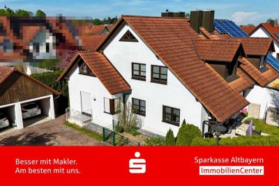 Attraktive Doppelhaushälfte mit Einliegerwohnung in Steingriff