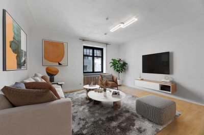 Frisch renovierte 2-Zimmer Wohnung in einzigartiger Lage von Stuttgart-West