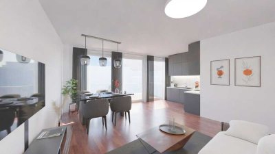 Das ruhige Erstbezug A+ Haus in der zweiten Reihe im Grünen