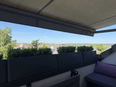 Fernsicht inklusive! Wunderschöne Dachgeschoss - Wohnung in ruhiger Lage.