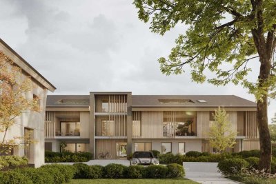 Neubau: Harmonisch geschnittene 3-Zimmer-Wohnung mit Balkon und sonniger Südausrichtung
