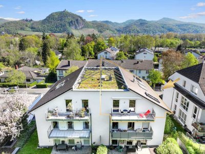 Exklusive, voll möblierte 3-Zimmer Terrassenwohnung mit Siebengebirgsblick & Garage in Bonn-Mehlem