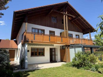 ruhige Doppelhaushälfte für Familien mit Garten und Garage in Peißenberg