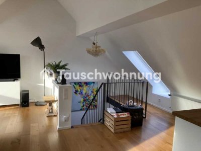 Tauschwohnung: Tolle Maisonette Dachgeschosswohnung am Eigelstein